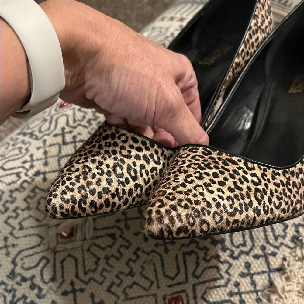 Michael Kors Leopard Print Heels - Picture 7 of 9